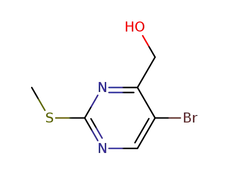 (5-브로모-2-(메틸티오)피리미딘-4-일)메탄올