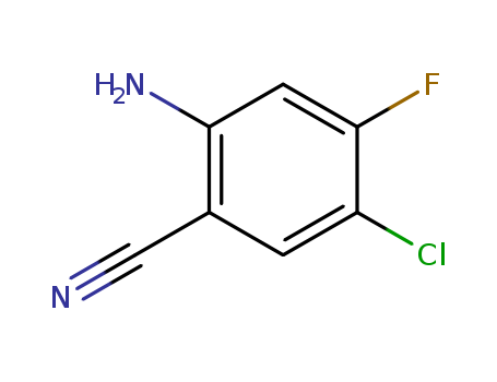 2-Amino-5-chloro-4-fluoro-benzonitrile cas no. 1217304-30-7 98%