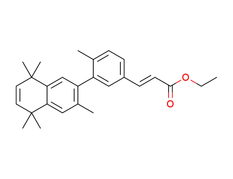 (2E)-ethyl 3-(3-(1,4-dihydro-1,1,4,4,6-pentamethylnaphthalen-7-yl)-4-methylphenyl)acrylate