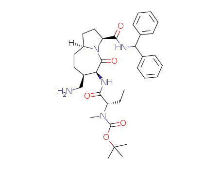 Molecular Structure of 1190769-03-9 (C<sub>34</sub>H<sub>47</sub>N<sub>5</sub>O<sub>5</sub>)