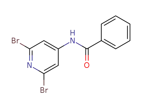 N-(2,6-dibromopyridin-4-yl)benzamide