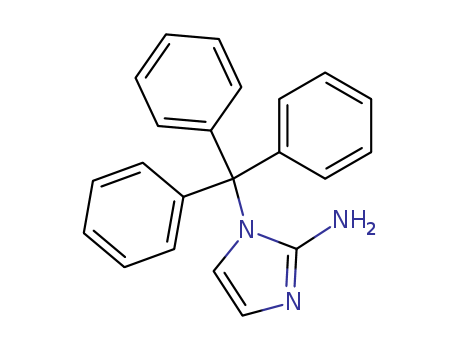 1H-Imidazol-2-amine, 1-(triphenylmethyl)-