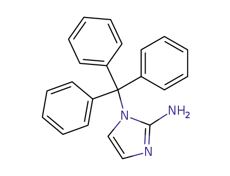 2-Amino-1-trityl-imidazole