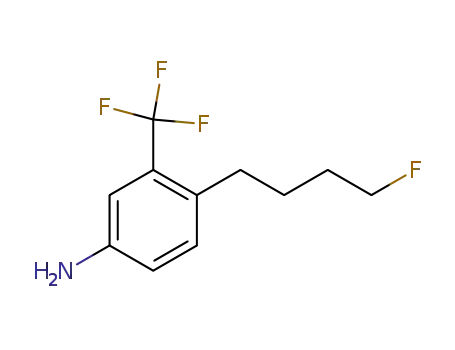 Benzenamine, 4-(4-fluorobutyl)-3-(trifluoromethyl)-