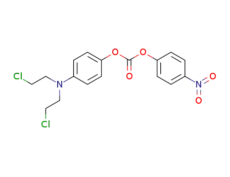 Carbonic acid, 4-[bis(2-chloroethyl)amino]phenyl 4-nitrophenyl ester