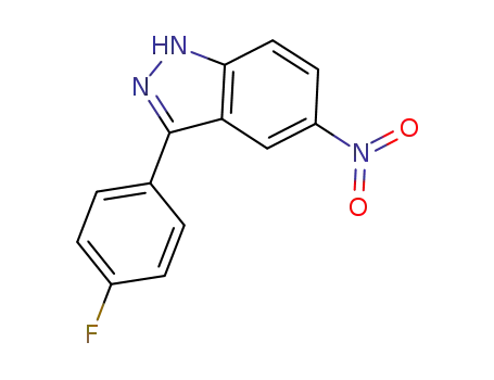 3-(4-플루오로페닐)-5-니트로-1H-인다졸