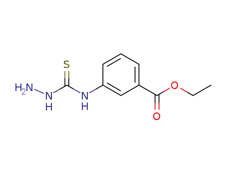 Molecular Structure of 850350-00-4 (ETHYL 3-[(HYDRAZINOTHIOXOMETHYL)AMINO]BENZOATE)