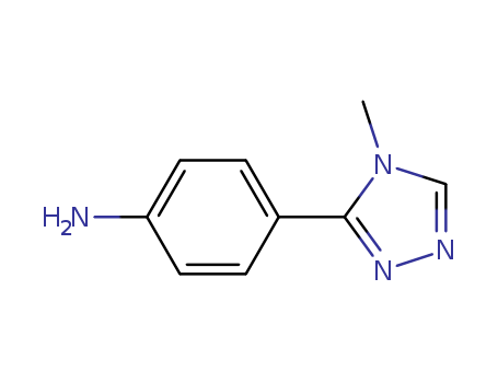 Benzenamine, 4-(4-methyl-4H-1,2,4-triazol-3-yl)-