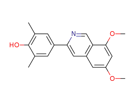 4-(6,8-dimethoxyisoquinolin-3-yl)-2,6-dimethylphenol