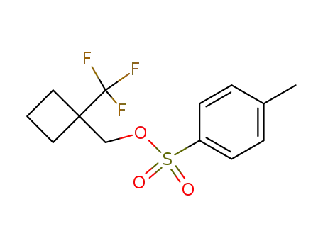 Molecular Structure of 1038404-00-0 ((1-(trifluoromethyl)cyclobutyl)methyl 4-methylbenzenesulfonate)