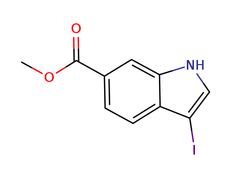 Methyl 3-iodo-1H-indole-6-carboxylate 97%