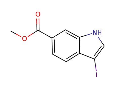 메틸 3-아이오도-1H-인돌-6-카복실레이트