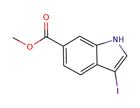 methyl 3-iodo-1H-indole-6-carboxylate