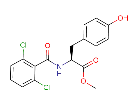 methyl N-(2,6-dichlorobenzoyl)-L-tyrosinate