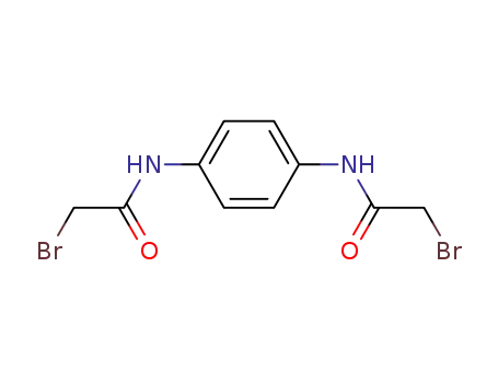 Molecular Structure of 10328-52-6 (Acetamide,N,N'-1,4-phenylenebis[2-bromo-)