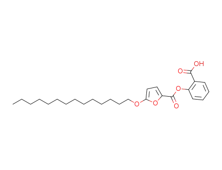 2-(5-(tetradecyloxy)furan-2-carbonyloxy)benzoic acid