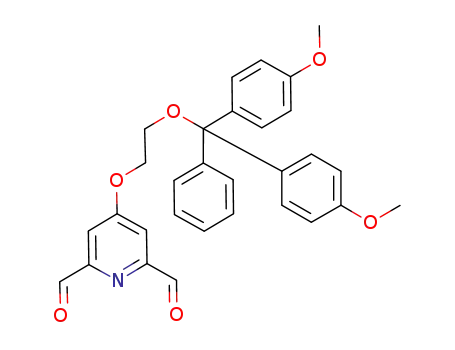 2,6-Pyridinedicarboxaldehyde,
4-[2-[bis(4-methoxyphenyl)phenylmethoxy]ethoxy]-