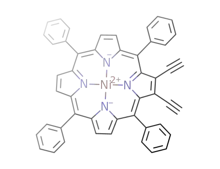 nickel(II) 2,3-diethynyl-5,10,15,20-tetraphenylporphyrin