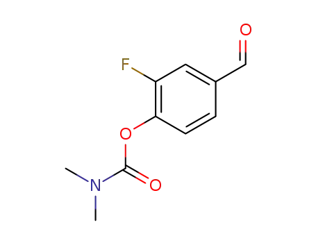 2-fluoro-4-formylphenyl dimethylcarbamate