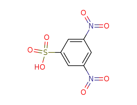 Molecular Structure of 28084-45-9 (3,5-dinitrobenzenesulfonic acid)