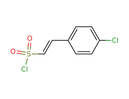 (E)-2-(4-chlorophenyl)ethenesulfonyl chloride