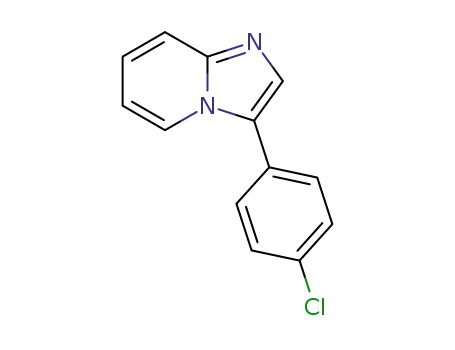 Molecular Structure of 663946-08-5 (3-(4-Chlorophenyl)imidazo[1,2-a]pyridine)