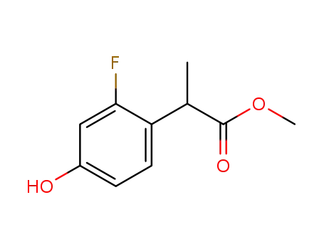 methyl 2-(2-fluoro-4-hydroxyphenyl)propanoate