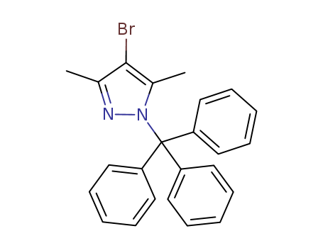 1H-Pyrazole, 4-bromo-3,5-dimethyl-1-(triphenylmethyl)-