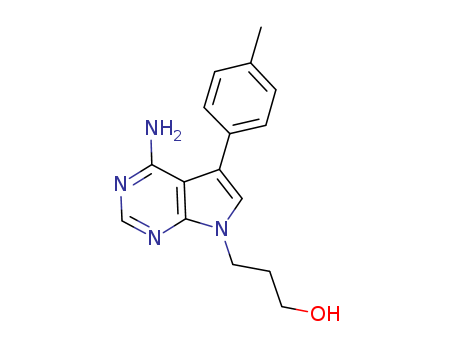 7H-Pyrrolo[2,3-d]pyriMidine-7-propanol,
4-aMino-5-(4-Methylphenyl)-