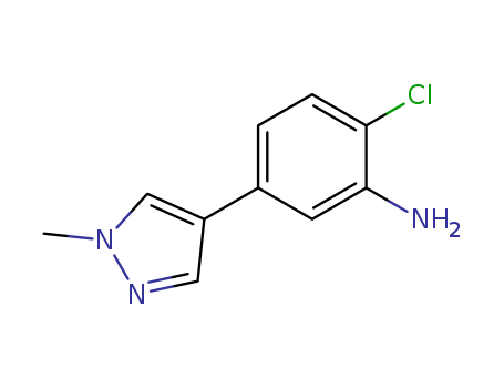 2-chloro-5-(1-methyl-1H-pyrazol-4-yl)aniline