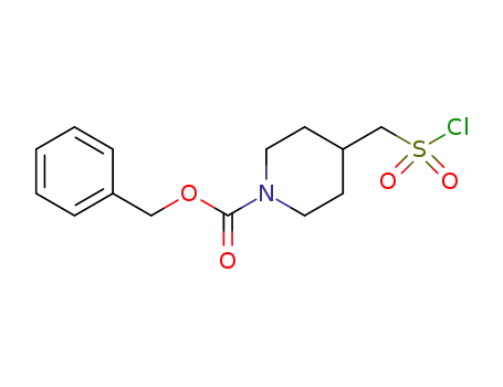 벤질 4-((클로로술포닐)메틸)피페리딘-1-카르복실레이트
