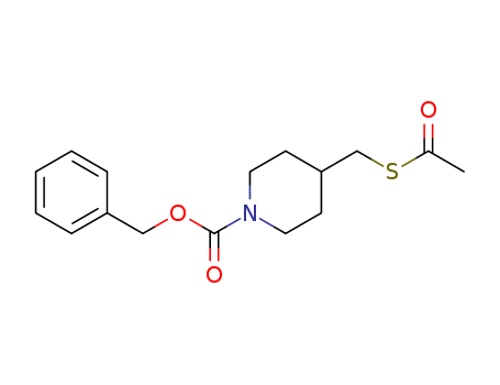 benzyl 4-((acetylthio)Methyl)piperidine-1-carboxylate
