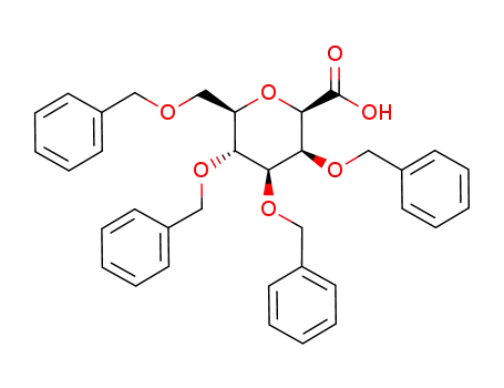 1-(2,3,4,6-tetra-O-benzyl-β-D-mannopyranosyl)formic acid