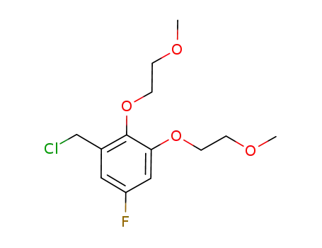 Benzene, 1-(chloromethyl)-5-fluoro-2,3-bis(2-methoxyethoxy)-