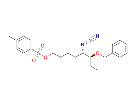 (5S,6S)-5-azido-6-(benzyloxy)octyl 4-methylbenzenesulfonate
