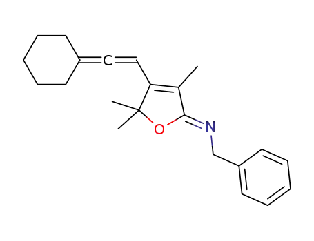(Z)-N-benzyl 4-(3',3'-pentamethylenepropa-1',2'-dienyl)-3,5,5-trimethylfuran-2(5H)-imine