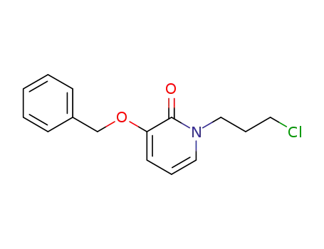 3-(benzyloxy)-1-(3-chloropropyl)pyridin-2(1H)-one