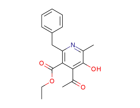 ethyl 4-acetyl-2-benzyl-5-hydroxy-6-methylnicotinate