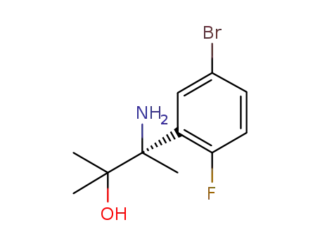 (R)-3-amino-3-(5-bromo-2-fluoro-phenyl)-2-methyl-butan-2-ol