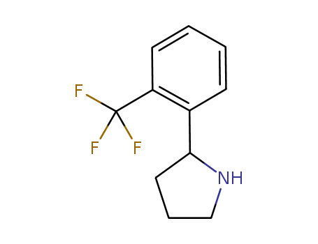 2-(2-(TRIFLUOROMETHYL)PHENYL)PYRROLIDINE  CAS NO.524674-04-2