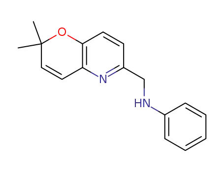 N-((2,2-dimethyl-2H-pyrano[3,2-b]pyridin-6-yl)methyl)aniline