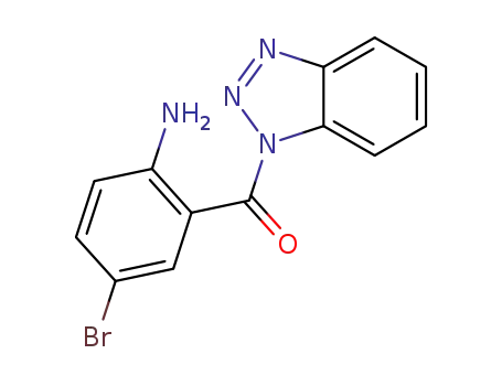 (2-amino-5-bromophenyl) (benzotriazole-1-yl)methanone