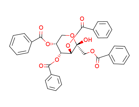 b-D-Fructopyranose,1,3,4,5-tetrabenzoate cas  7143-89-7