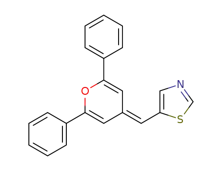 5-((2,6-diphenyl-4H-pyran-4-yliden)methyl)thiazole