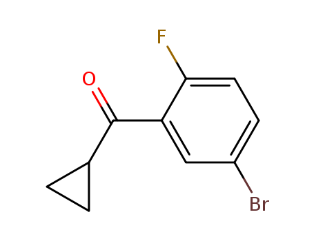 4-Bromo-2-(cyclopropylcarbonyl)-1-fluorobenzene