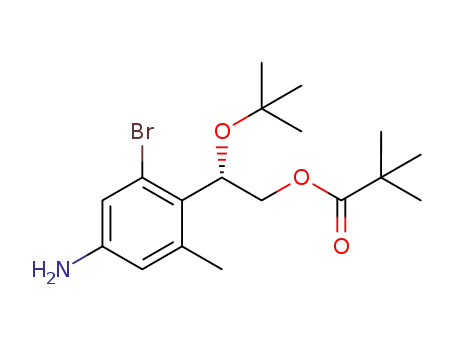 (S)-2-(4-amino-2-bromo-6-methylphenyl)-2-tert-butoxyethyl pivalate
