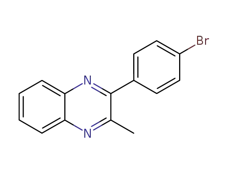 2-(4-bromophenyl)-3-methylquinoxaline