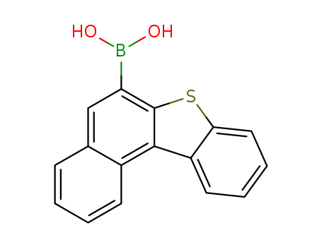 Molecular Structure of 1383607-09-7 (benzo[b]naphtho[1,2-d]thiophene-6-boronic acid)
