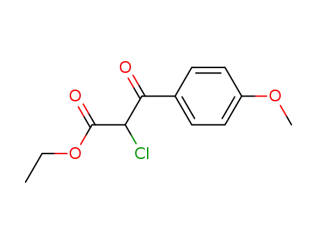 ethyl-2-chloro-3-(4-methoxyphenyl)-3-oxopropanoate