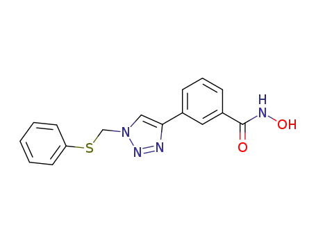 N-Hydroxy-3-[1-(phenylthio)Methyl-1H-1,2,3-triazol-4-yl]benzaMide